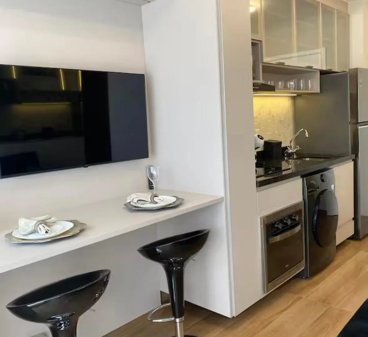 アパート Apartamento Aconchegante Em Frente Ao Allianz Parque サンパウロ